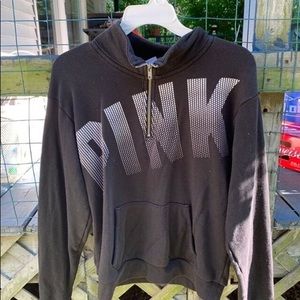 Pink Black hoodie